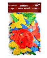Motyle brokatowe 52szt