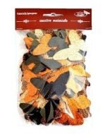 Motyle brokatowe 52szt