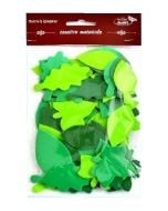 Listki tonacja zielona 60szt