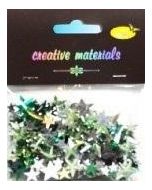 Elementy kryształkowe gwiazdy zielone 6-22mm 20g