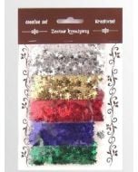 Zestaw elementów z folii gwiazdki 5g