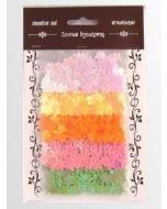 Zestaw cekiny kwiatki 30g