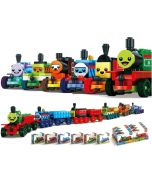 Klocki lokomotywa 45el MIX