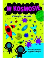 Rozwiązuj i koloruj. W kosmosie