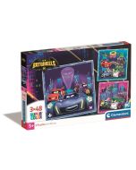 Puzzle 3x48 Super Kolor Batwheels