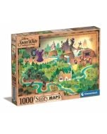 Puzzle 1000 Story Maps Śnieżka