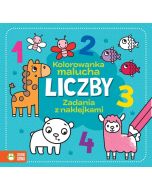 Kolorowanka malucha. Liczby