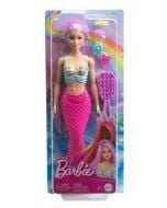 Barbie Syrenka Lalka Długie włosy HRR00