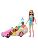 Barbie Gokart Stacie pojazd filmowy i lalka HRM08