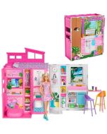 Barbie Fashionistas, Przytulny domek + Lalka HRJ77