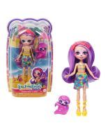 Enchantimals. Lalka Leniwiec + zwierzątko HRX82