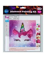 Diamentowa mozaika 5D - Unicorn horn 20x20 80866