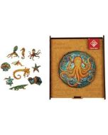 Puzzle drewniane A4 - Ośmiornica