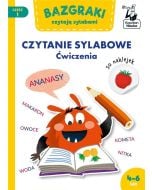 Bazgraki czytają sylabami. Czytanie sylabowe. Ćw.