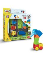 Klocki magnetyczne Płyńmy i jedźmy 6el