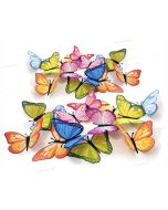 Ozdoby wiosenne Motyle 3D