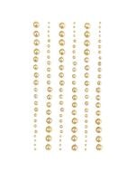 Perełki samoprzylepne złote 120szt