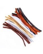 Druciki kreatywne 30cm animal prints 24szt