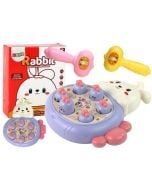 Królik do zbijania marchewki Whac-A-Mole fiolet