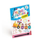 Mazanki-zmazywanki. Kolorowe cyfry. Ćwiczenia