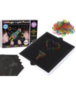 Magiczna tablica edu 3D podświetlana układanka