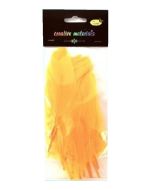 Piórka twarde brzoskwiniowe 10szt