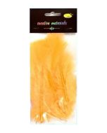 Piórka miękkie brzoskwiniowe 15szt