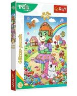 Puzzle 100 Glitter Brokatowa Trefliki TREFL
