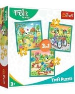 Puzzle 3w1 Poznaj Trefliki TREFL