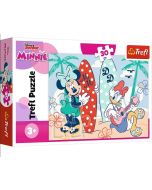 Puzzle 30 Kolorowa Minnie TREFL