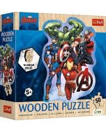 Puzzle 50 konturowe Przygody Avengers TREFL