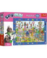 Puzzle 100 Obserwacyjne - Spy Guy Miasteczko TREFL