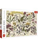 Puzzle 500 Zielnik: Zioła lecznicze TREFL