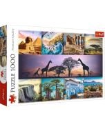 Puzzle 1000 Kolaż - Afryka TREFL