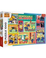 Puzzle 1000 Szalone przygody Minionków TREFL