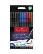 Cienkopis Grip 10 kolorów FABER CASTELL