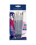 Pędzelki kreatywne 6szt FABER CASTELL