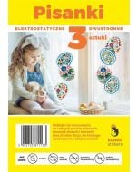 Naklejki Wielkanocne Pisanki 3szt