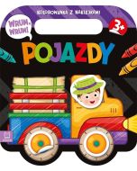 Wrum, wrum! Pojazdy. Kolorowanka z naklejkami