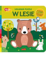 Akademia mądrego dziecka W lesie Układam puzzle