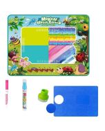 Mata do kolorowania wodnym pisakiem owady 44x32cm