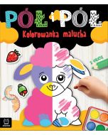 Pół i pół. Kolorowanka malucha z owcą