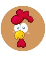 Piłka PVC 230MM - Kogucik