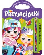 Malowanka z naklejkami Przyjaciółki