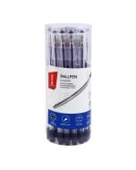 Długopis biurowy 0,7mm czarny tuba (20szt) MemoBe