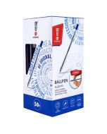 Długopis biurowy 0,7mm niebieski (50szt) MemoBe