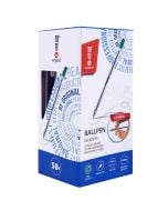 Długopis biurowy 0,7mm zielony (50szt) MemoBe