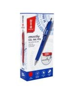 Długopis żelowy Smoothy czerwony (12szt) MemoBe