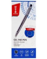 Długopis żelowy 0,7mm czarny (12szt) MemoBe