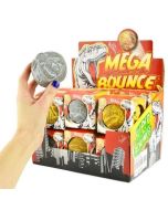 Piłka Dino wysoko odbijająca się 8cm MIX